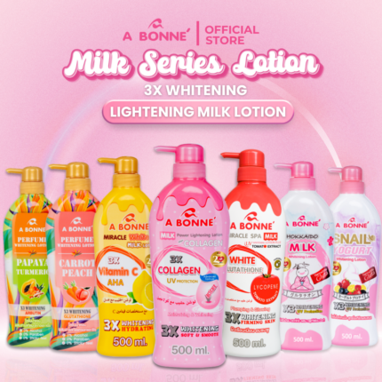Abonne Whitening Milk Lotion from Thailand 500ML Body Care Cosmetic Skin Care